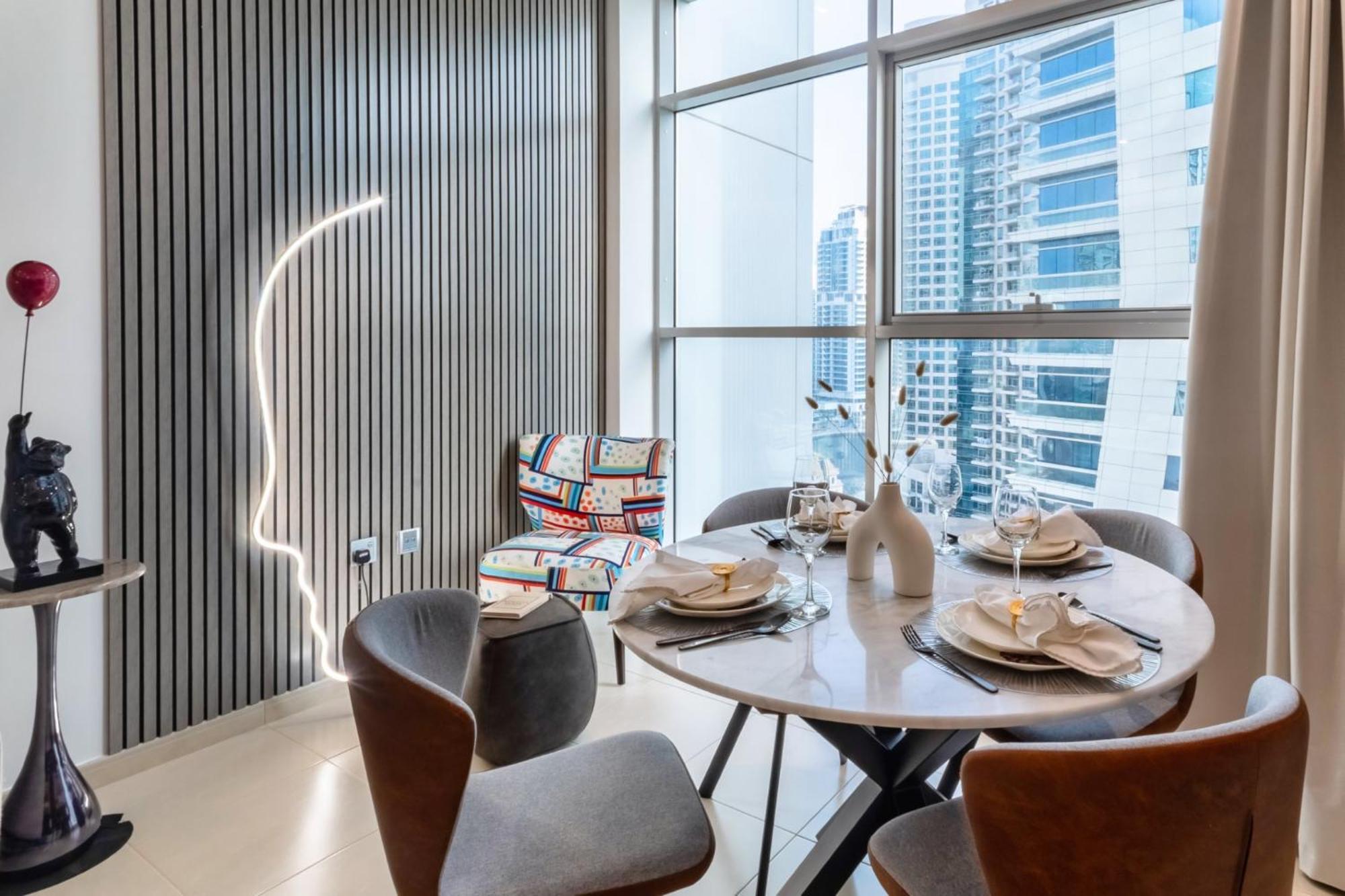Jbr Beach & Marina Walk I Ain Dubai View I 1 Bdr Екстер'єр фото