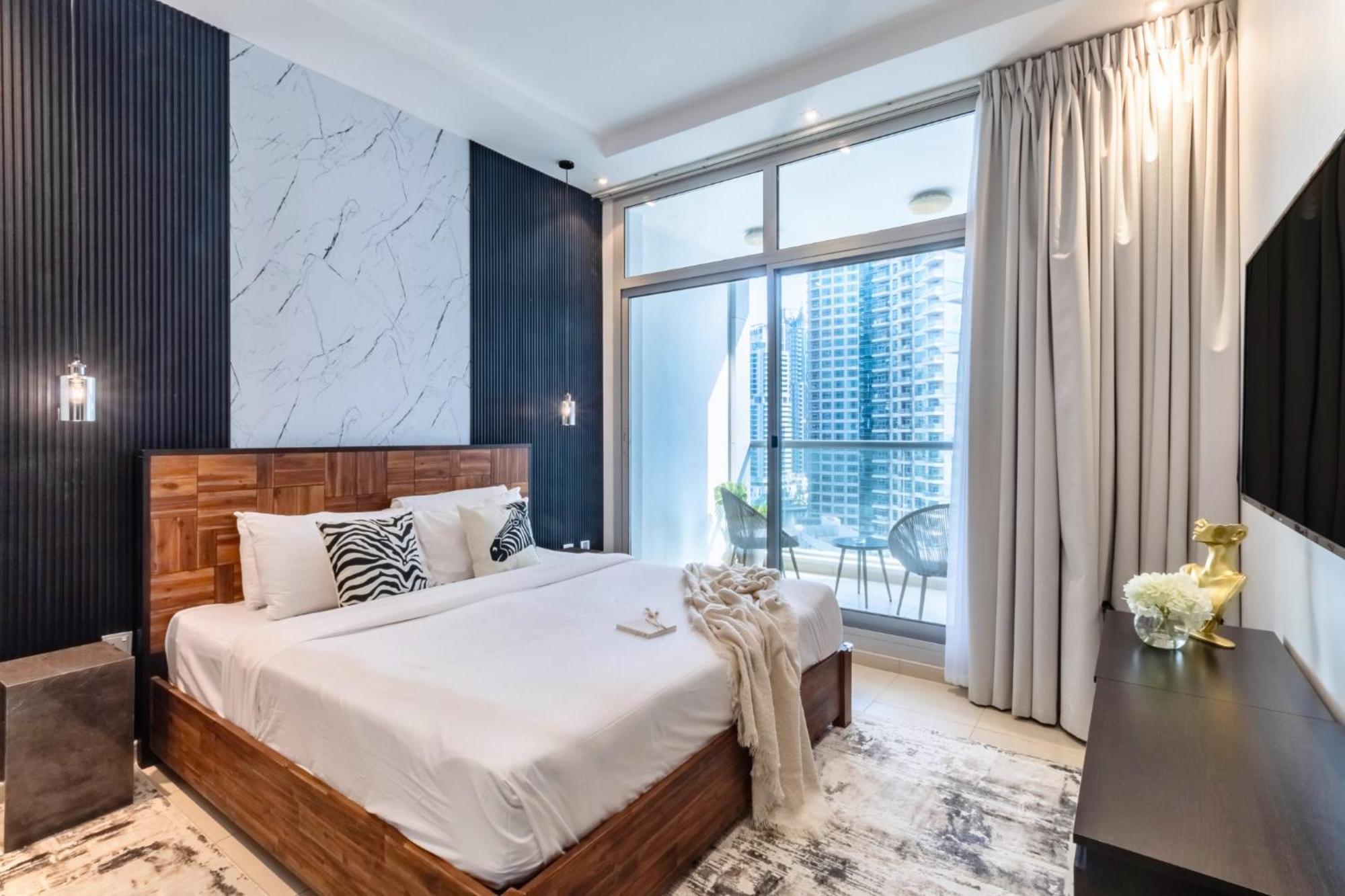Jbr Beach & Marina Walk I Ain Dubai View I 1 Bdr Екстер'єр фото